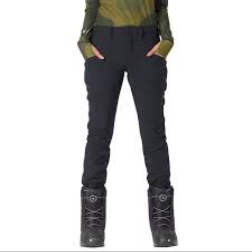 Women’s Burton Snow Pants Black Fitted Skinny Dry Ride Snowboarding Ski xs